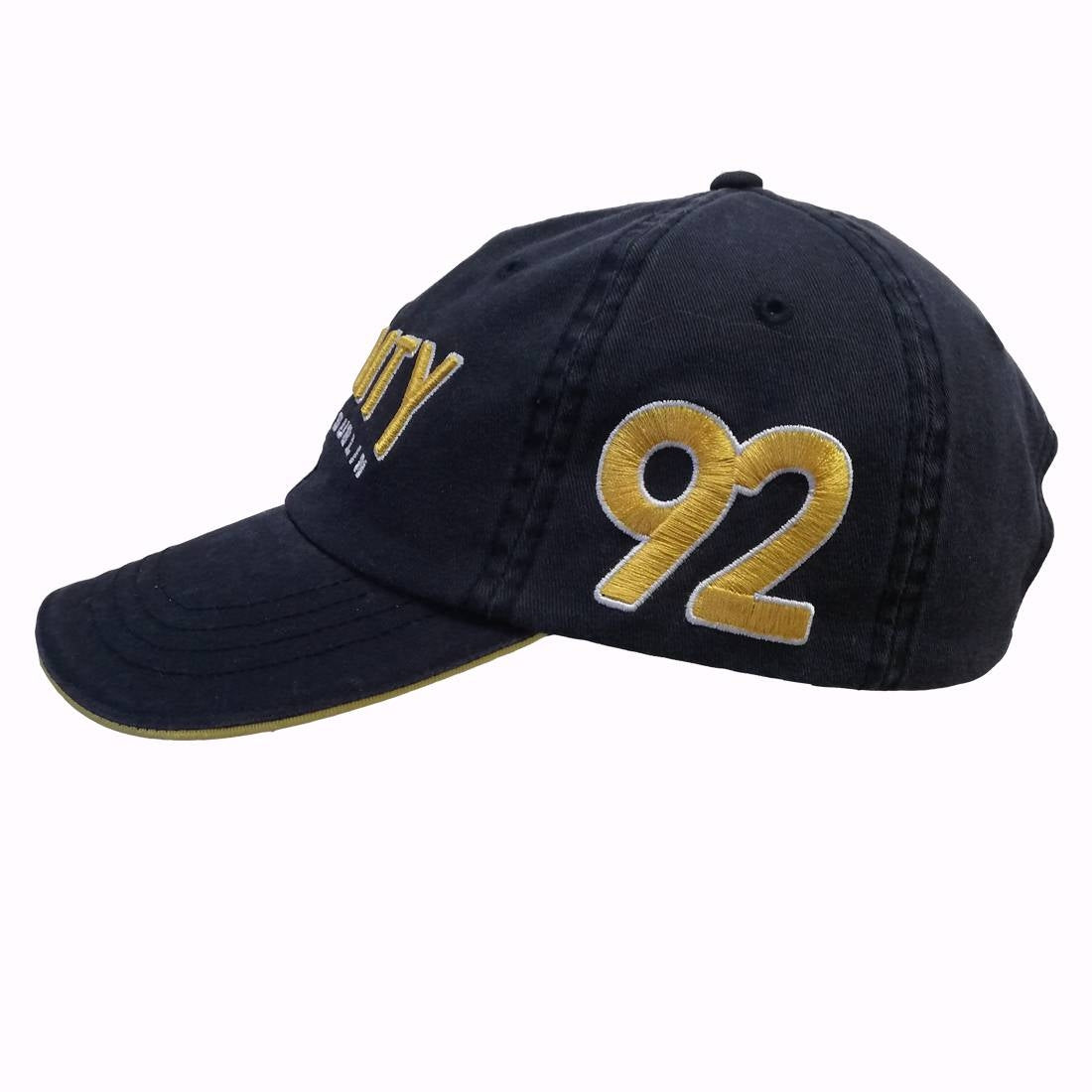 Trinity College Navy/Mustard  Washed Baseball Cap