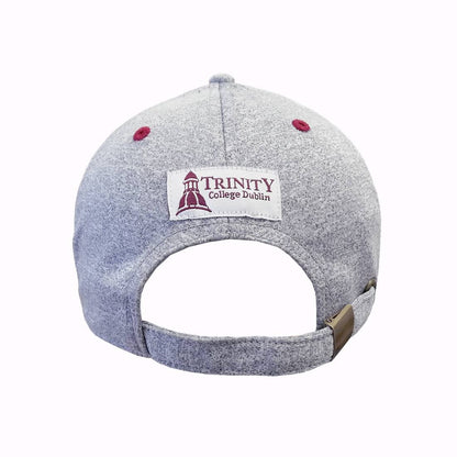 Trinity College 1592 Performance Baseball Cap Grey Marl/Burgundy