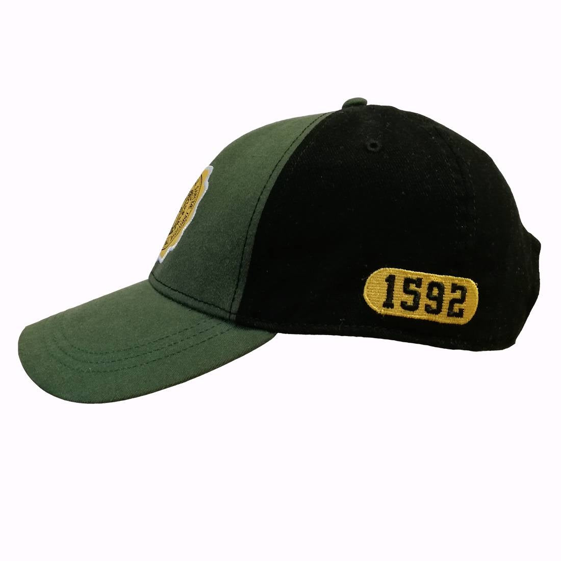 Trinity College Dublin Seal Baseball Cap Bottle Green