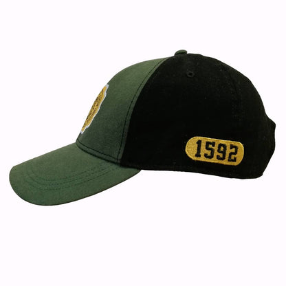 Trinity College Dublin Seal Baseball Cap Bottle Green