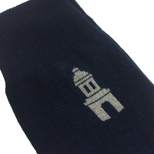 Trinity College Dublin Campanile Sock Navy