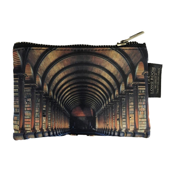 Trinity College Dublin Long Room Purse Black & Brown
