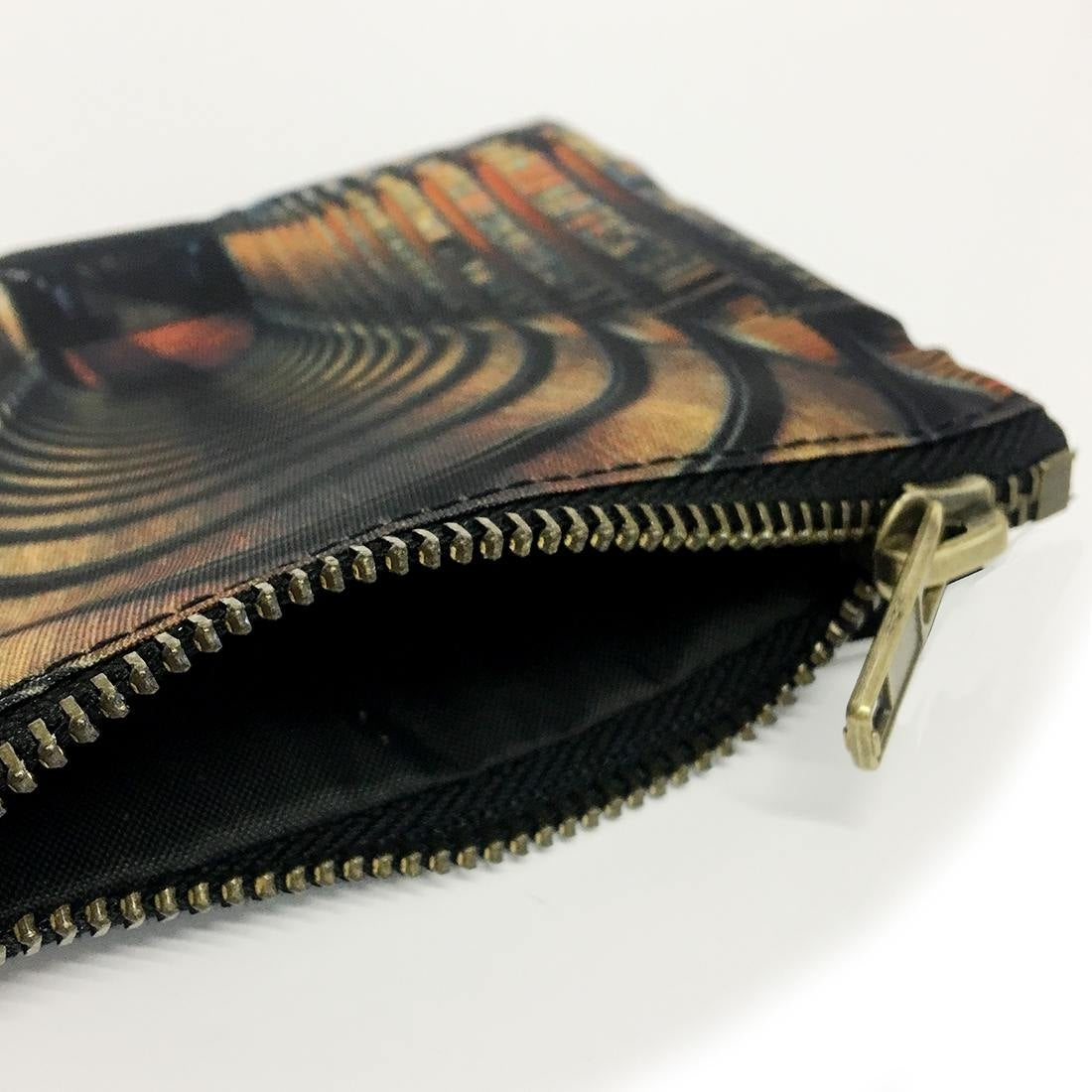 Trinity College Dublin Long Room Purse Black & Brown