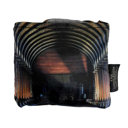 Trinity College Dublin Long Room Foldable Shopper Bag Black & Brown