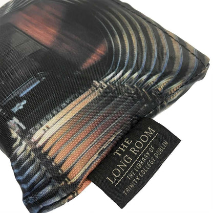 Trinity College Dublin Long Room Foldable Shopper Bag Black & Brown
