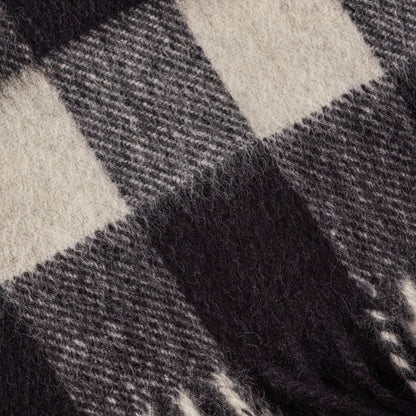 Trinity College Dublin Exam Hall Avoca Scarf Black Grey & White