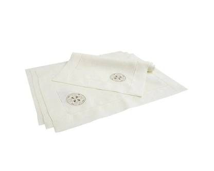 Book of Kells Irish Linen House Placemats White