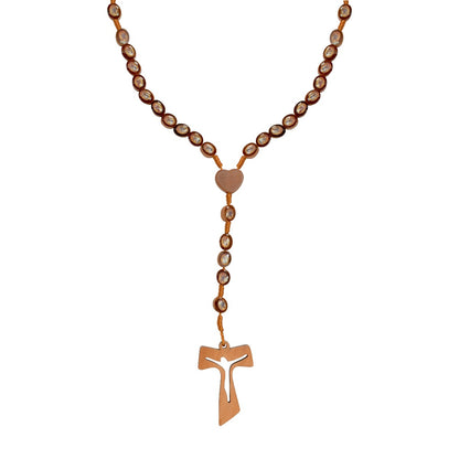 Book of Kells Wooden Rosary Beads